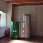 Instalación caldera de pellets okofen en Villaescobedo provincia de (Burgos)