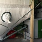 Manga textil para carga que la carga del silo se pueda realizar desde camión neumático o a sacos