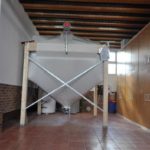 Silo de 4 toneladas para almacenaje de combustible en vivienda unifamiliar de Miranda de Ebro (Burgos)