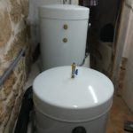 Sala de máquinas de geotermia waterkotte en vivienda unifamiliar. Somos distribuidores de productos de geotermia y aerotermia waterkotte en Alava, Gipuzcoa, Vizcaya, Burgos, Palencia y La Rioja