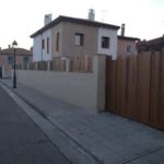 imagen de fachada de casa con geotermia en Burgos