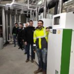 Instalación de calderas de pellets con generación eléctrica y tecnología de condensación