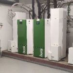 Ejemplo de instalación de calderas de biomasa okofen